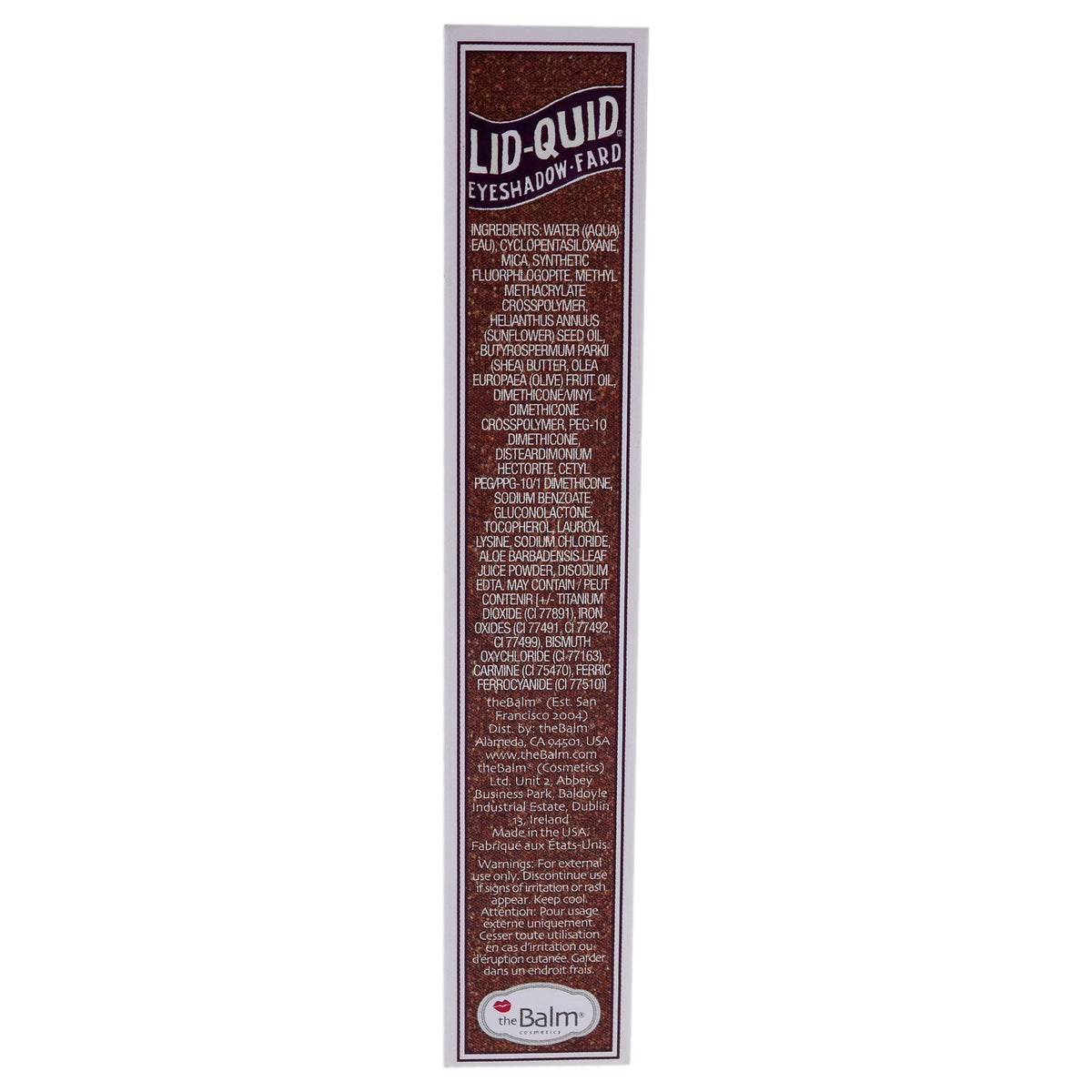 Liquid Eyeshadow Irish Coffee Sparkling Long-Wear Makeup for Women