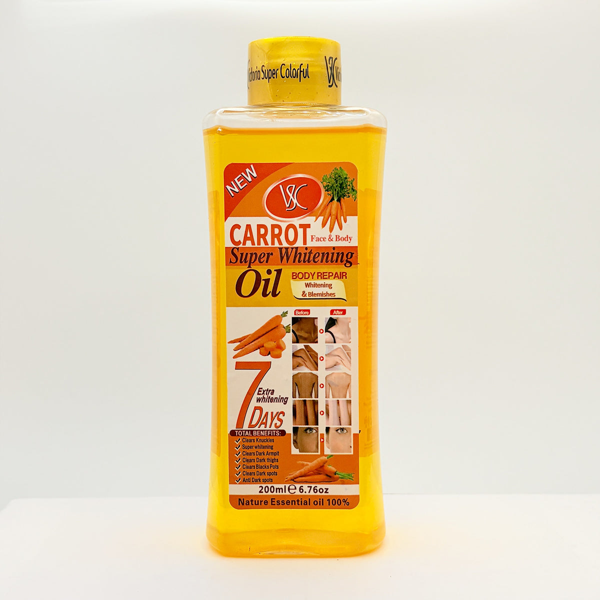 VSC Super Whitening Body Oil - Anti-Aging Natural Essential Oil 200ml