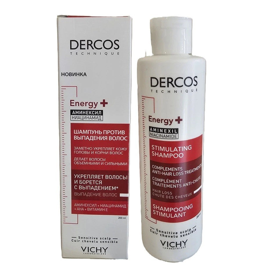 Vichy Dercos Energy+ Stimulating Anti Hair Loss Shampoo 200ml