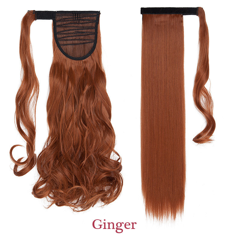 Clip-In Thick Hair Ponytail Extension - Real Human Hair, Various Lengths & Colors