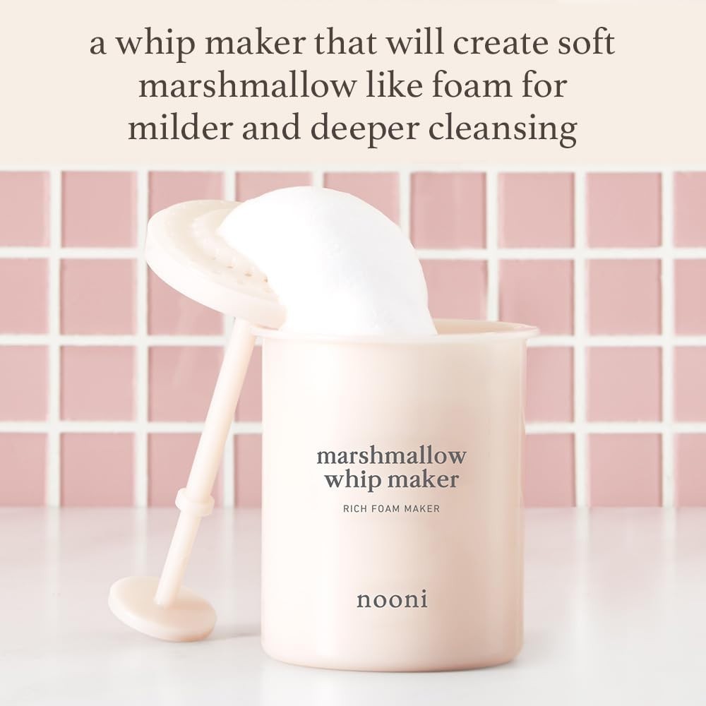 Cleansing Bubble Foam Maker - Marshmallow Whip Facial Cleanser Tool