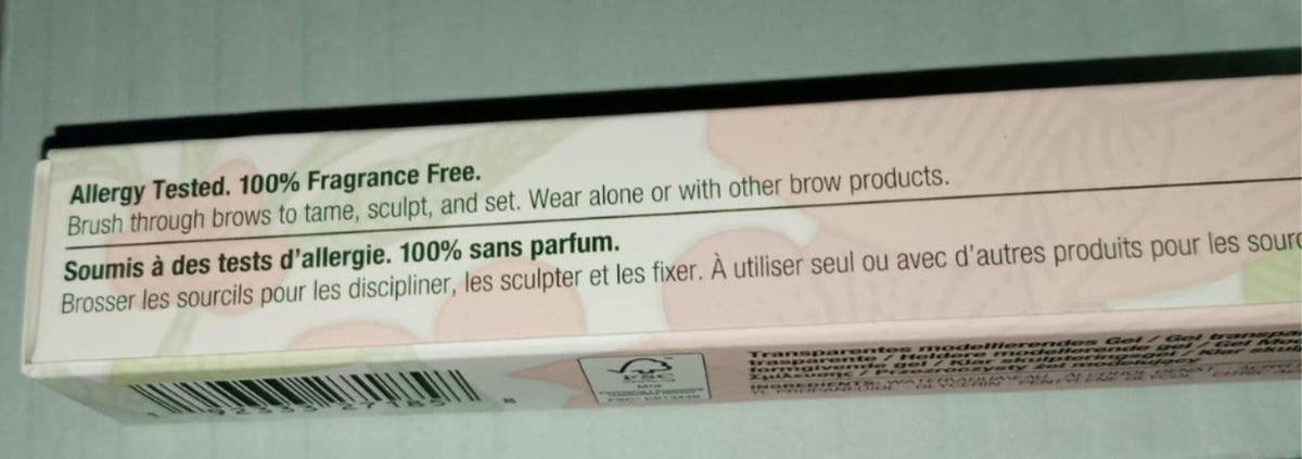 Clear Brow Gel Transparent Sculpting & Taming Gel - 3 Pack