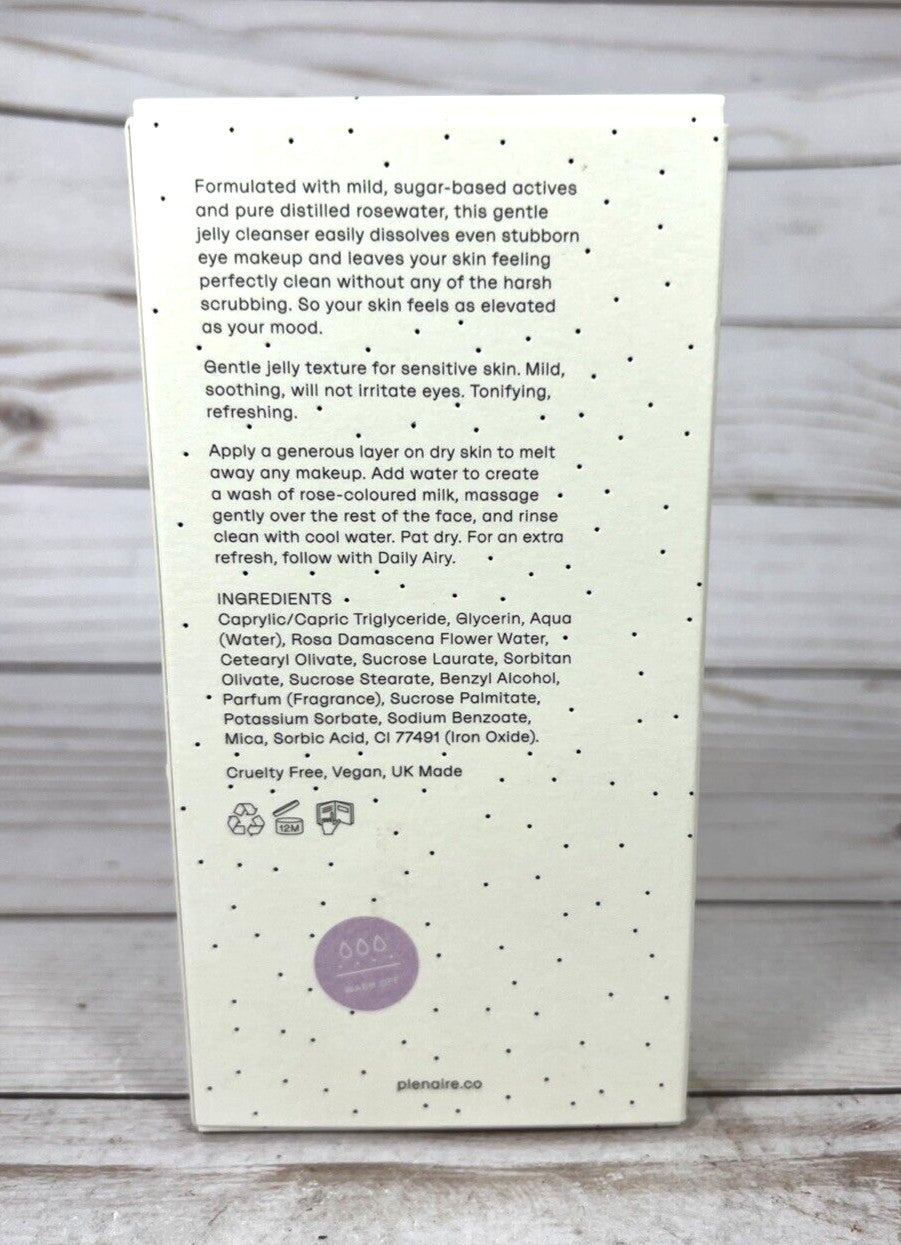Gentle Rose Jelly Makeup Remover 3.4oz - Natural Skin Care