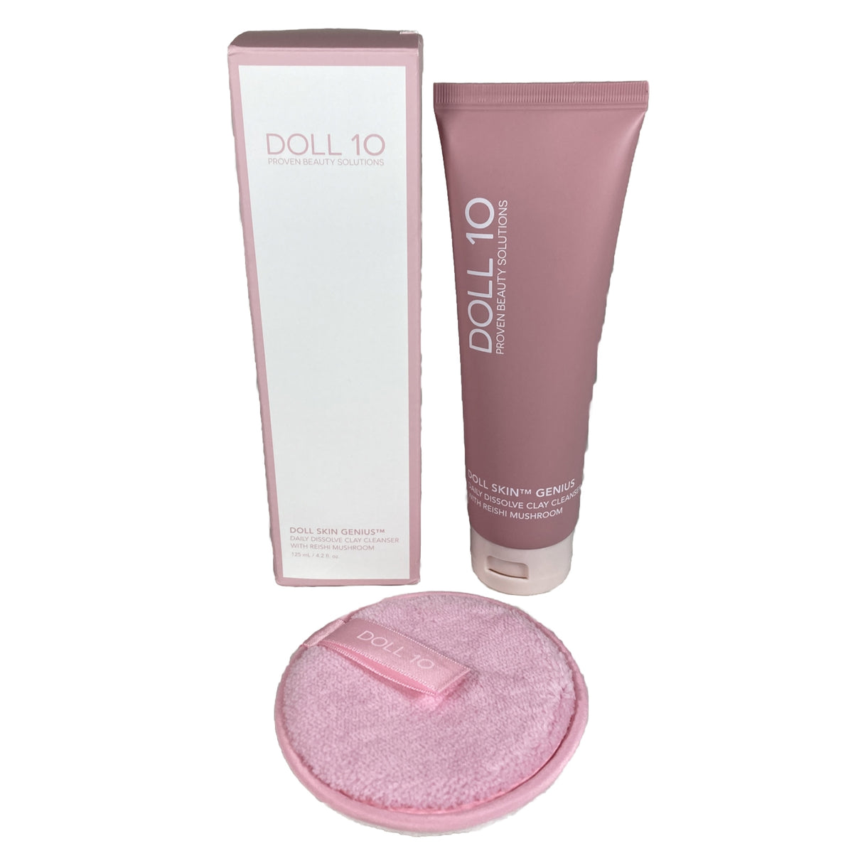 Doll 10 Skin Genius Enzyme Clay Cleanser with Reishi Mushroom 4.2oz