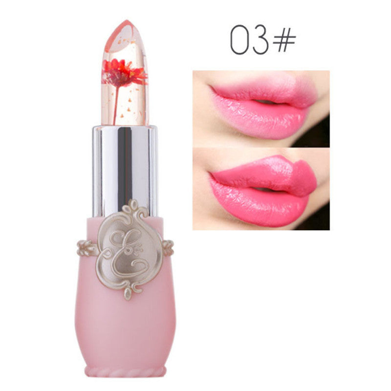 Color Changing Lipstick with Floral Fragrance - Waterproof & Long-Lasting