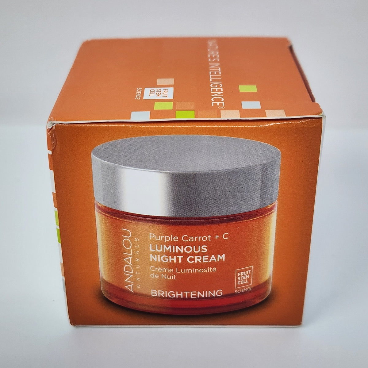 Brightening Night Cream with Purple Carrot + Vitamin C - 1.7 oz