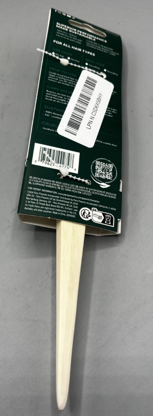 EcoTools Bamboo Slick Back Brush - Eco-Friendly Hair Styling Tool