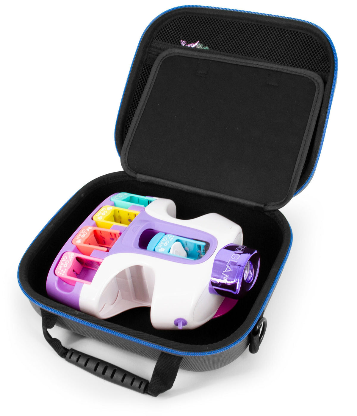 Nail Stamper Travel Case - Protective Hard Shell Organizer for Nail Art Supplies