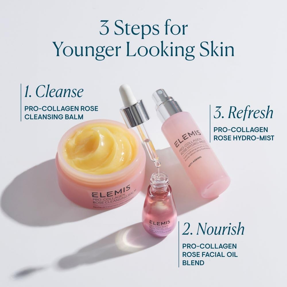 ELEMIS Pro-Collagen Rose Facial Oil 0.5 oz - Anti-Aging Hydrating Serum