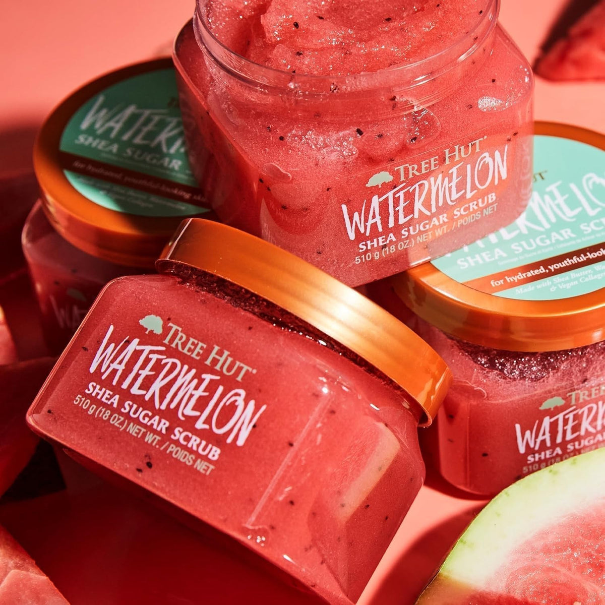 Exfoliating Watermelon Shea Sugar Scrub - Moisturizing Luxury for All