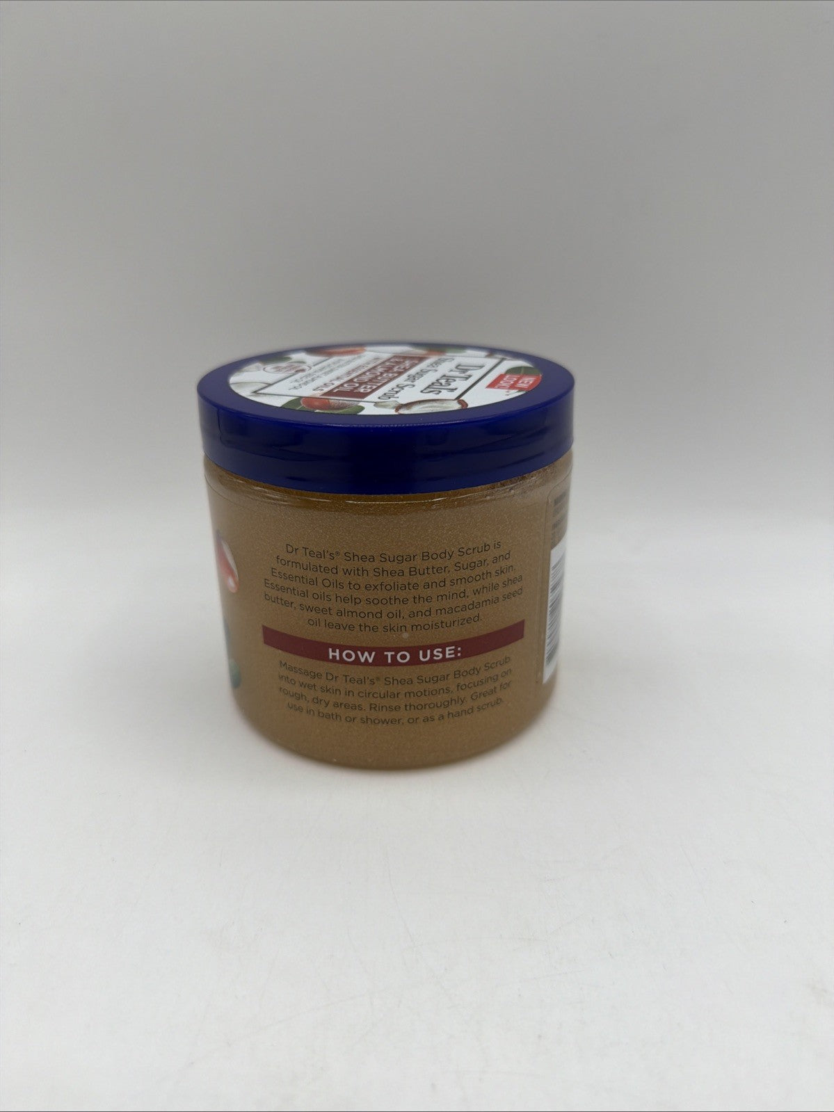 Dr Teal's Shea Sugar Body Scrub, Almond, 19 oz 1 Pack