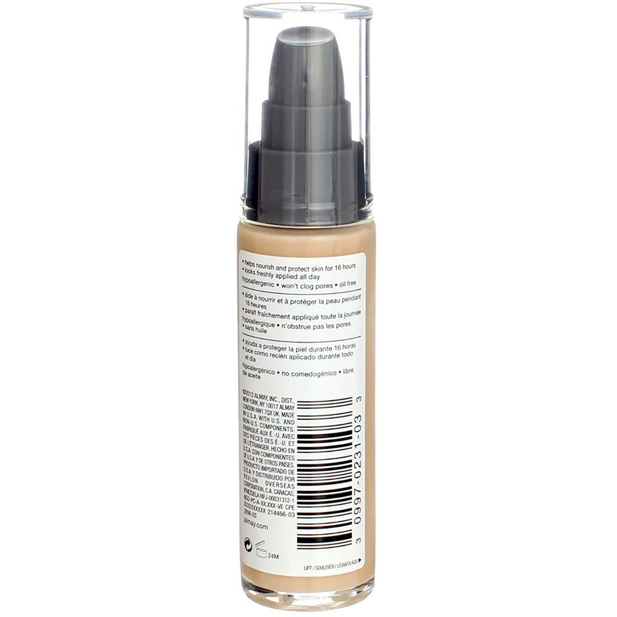 Liquid Foundation Makeup with Up to 16 Hours Flawless Coverage - 1 fl oz