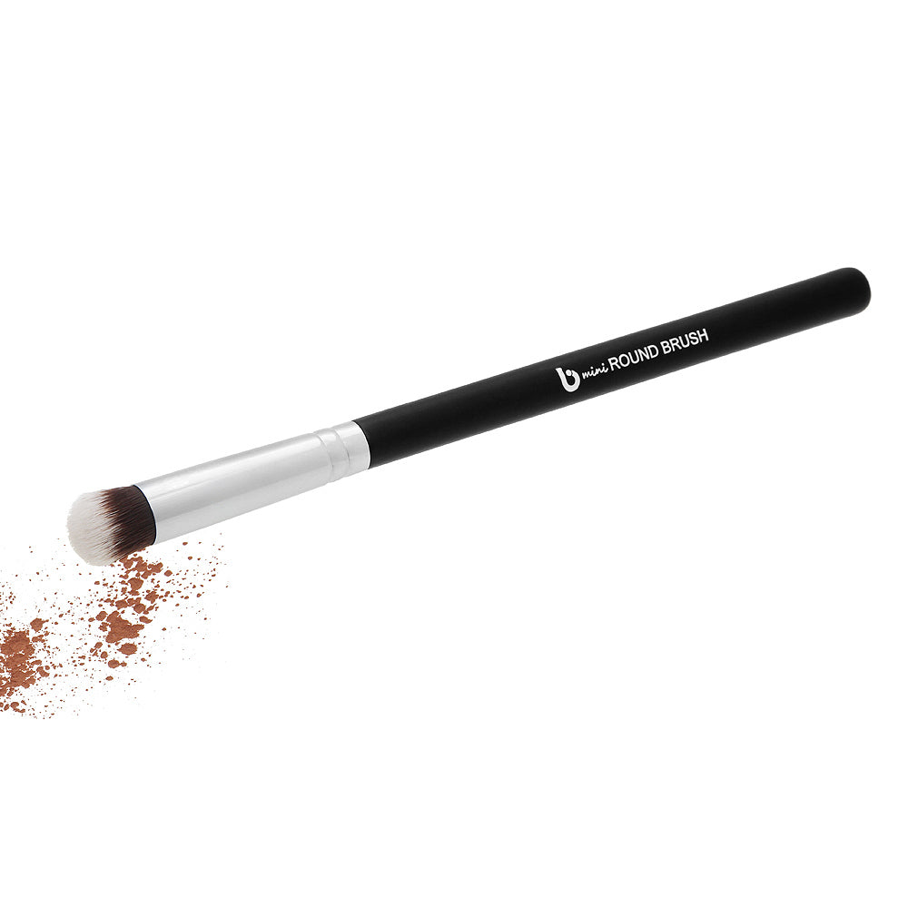 Mini Round Makeup Brush for Concealer, Blending & Eyeshadow Application