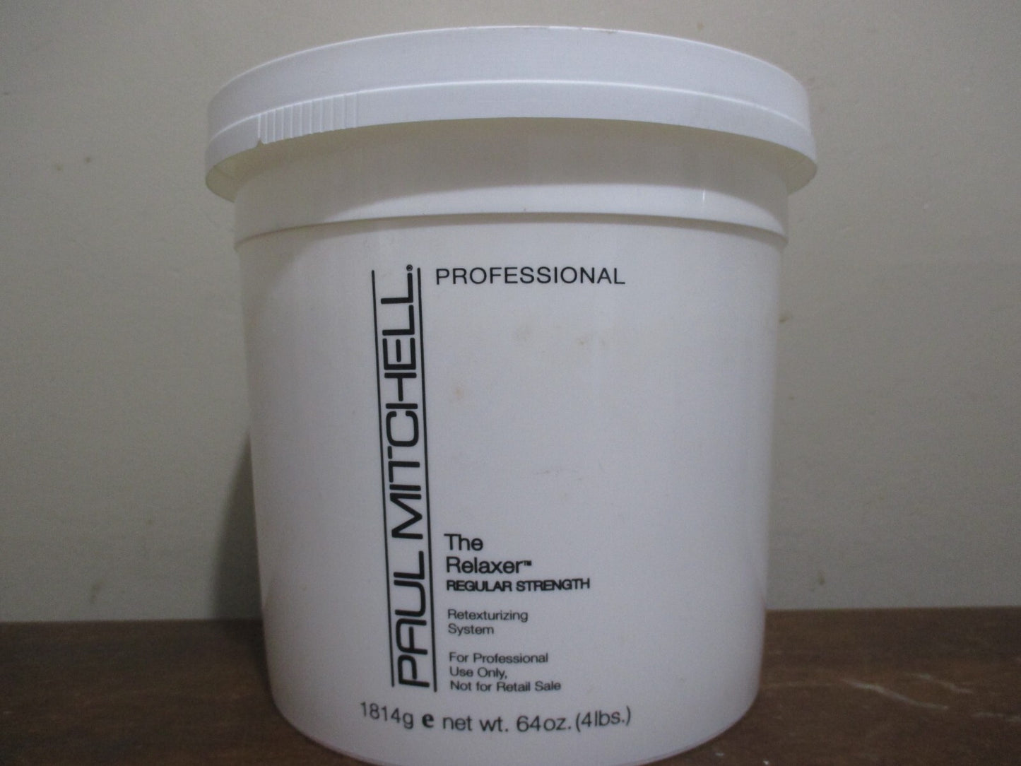 Hair Relaxer Regular Strength 64oz - Professional Texturizer for Styling