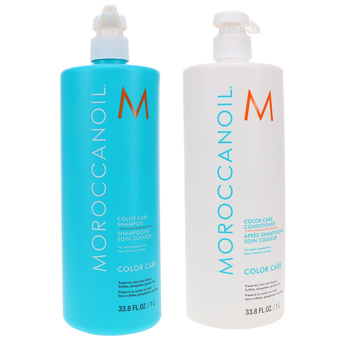 Moroccanoil Color Care Shampoo & Conditioner Set 33.8oz Each - Hair Color Protection