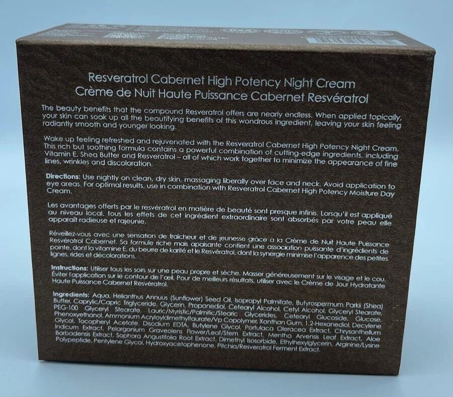 Cabernet High Potency Night Cream 50g