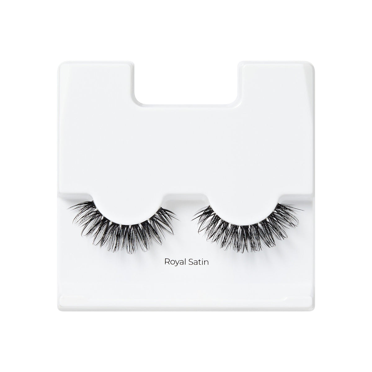 (2 Pack) Kiss Lash Couture Luxtensions Royal Satin False Eyelashes - Reusable, Light & Flexible, Slim Band