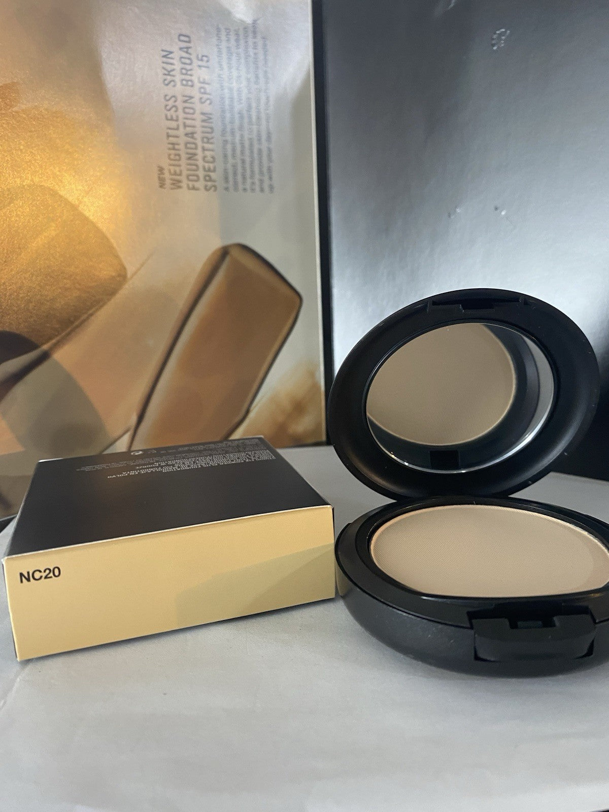 MAC Studio Fix Powder Plus Foundation NC20 0.52 OZ Face Makeup