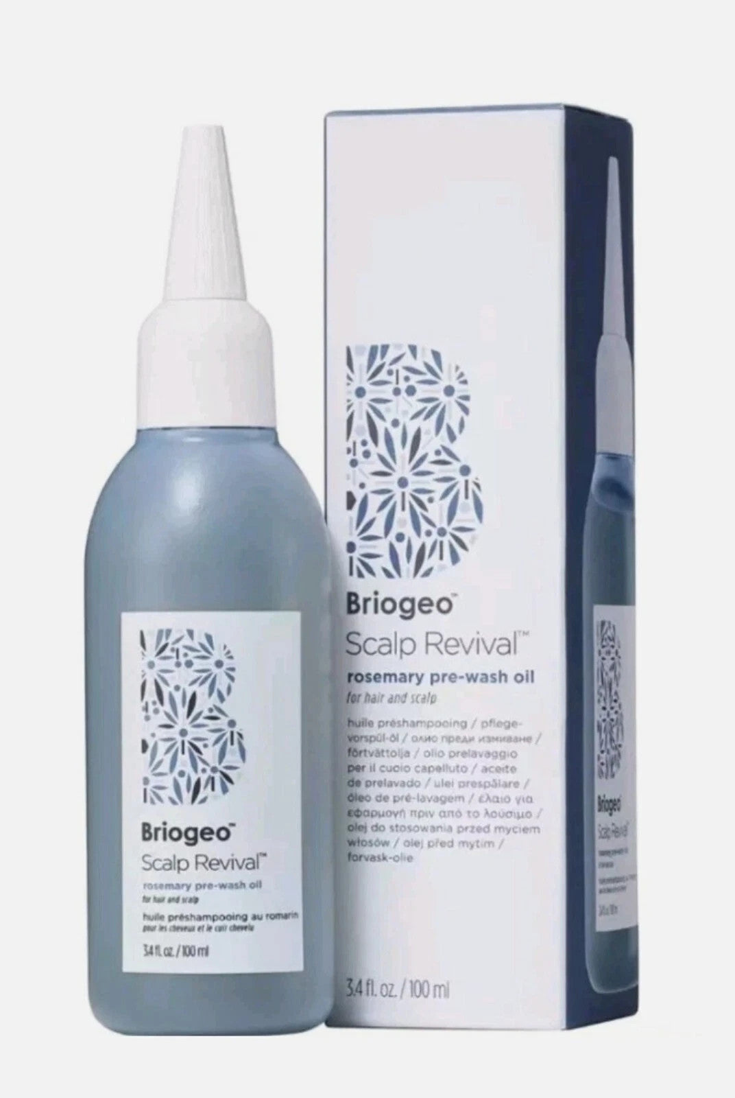 Scalp Treatment Oil with Rosemary for Hair Growth & Irritation Relief - 3.4oz