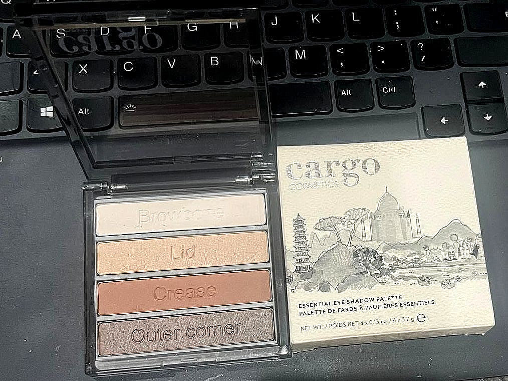 Cargo Essential Eye Shadow Palette - Warm Neutral Shades, New In Box