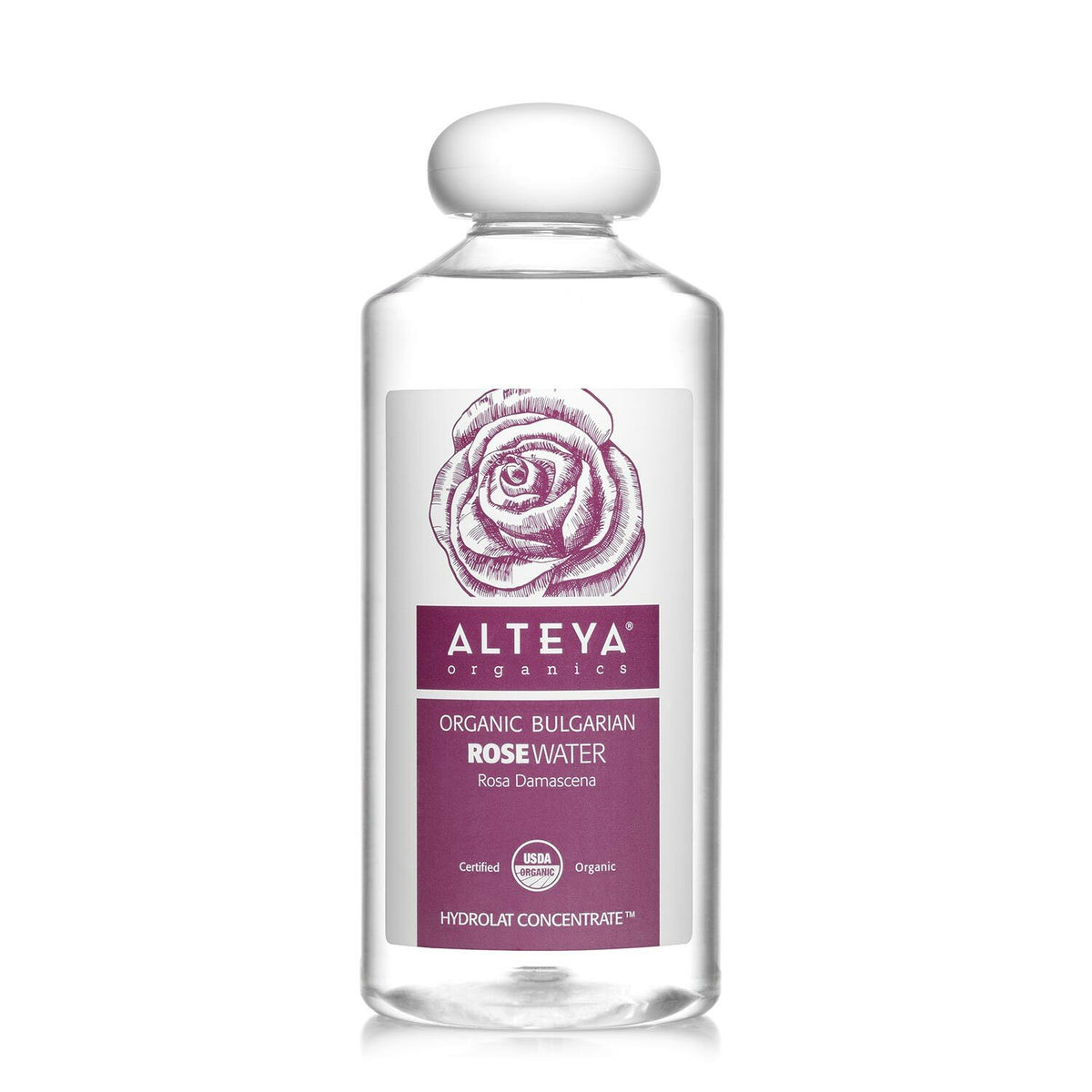 Organic Rose Water - Pure Bulgarian Floral Hydrosol for Skin Care & Sensitive Skin