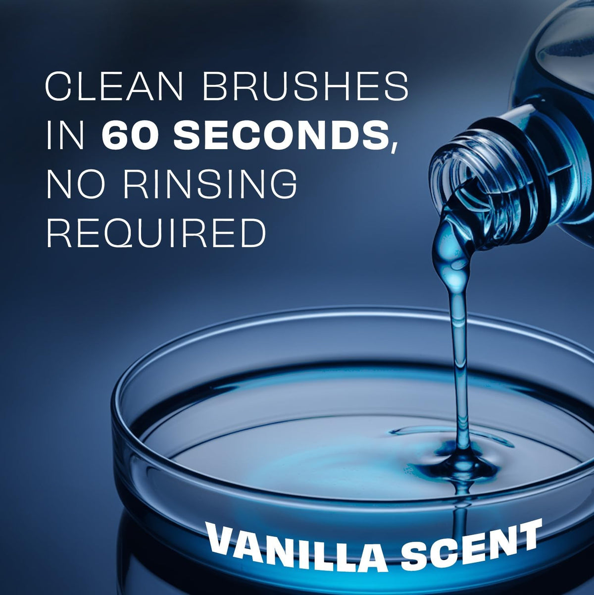 Makeup Brush Cleaner - Quick-Dry Rinse-Free Formula 32 oz Duo Pack