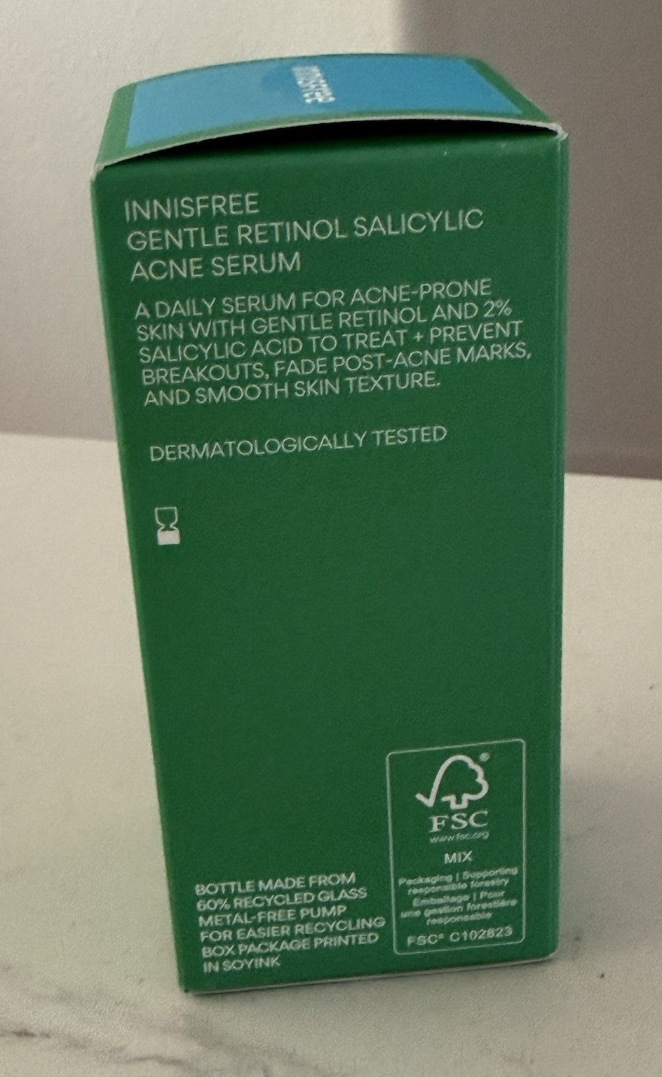 Gentle Retinol Salicylic Acne Serum with Green Tea for Clear Skin