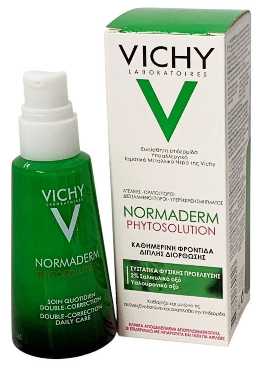 Vichy Normaderm Phytosolution Double Correction Daily Care 50ml for Acne & Dark Spots