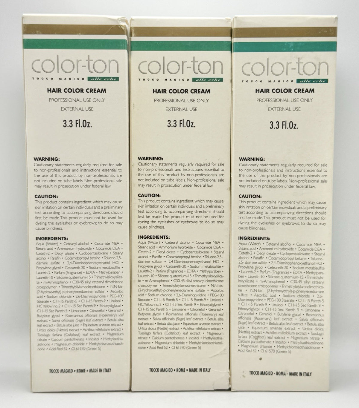 Permanent Hair Color 4.5P Onyx - 3 Pack 3.3 fl oz