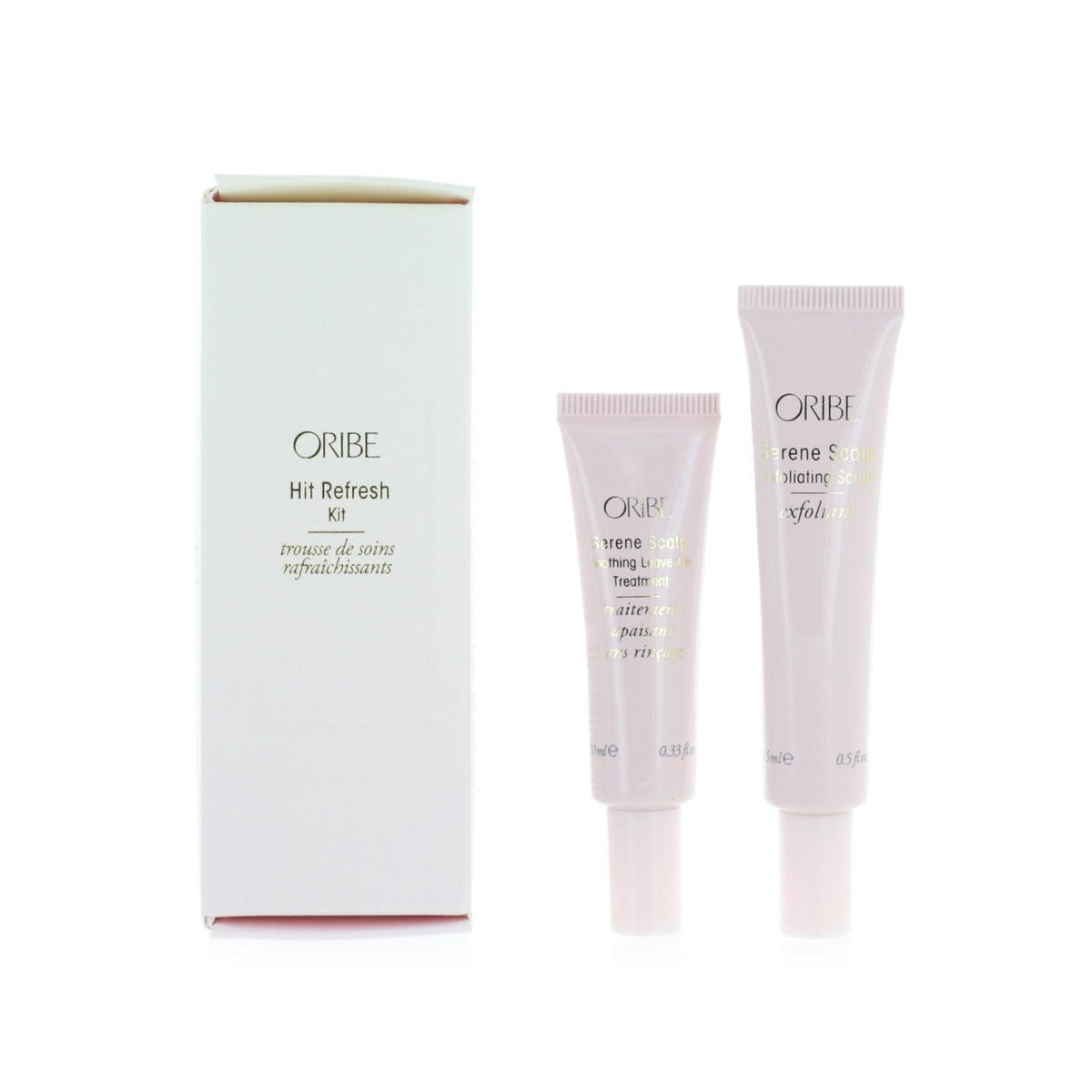 Oribe Hit Refresh Hair Care Kit with Scalp Exfoliant & Leave-On Treatment