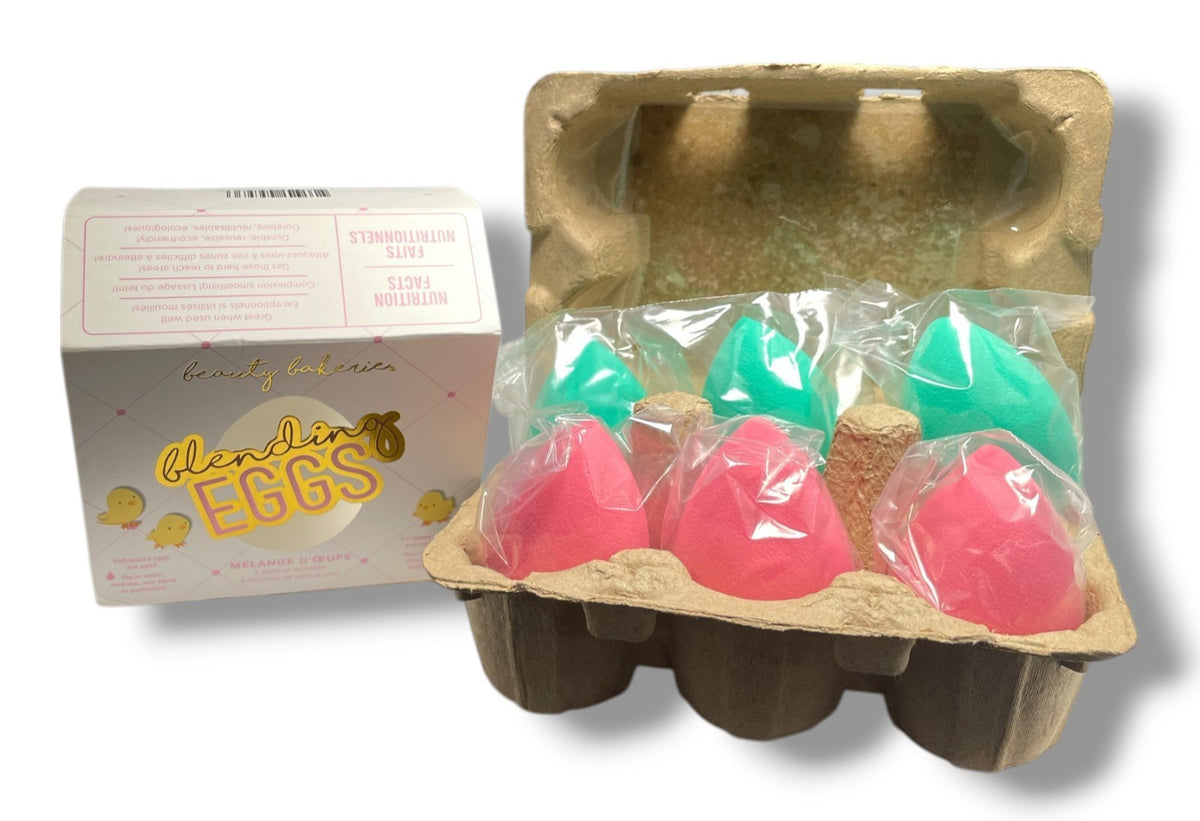 Beauty Bakerie Blending Eggs 6 Makeup Sponges - New