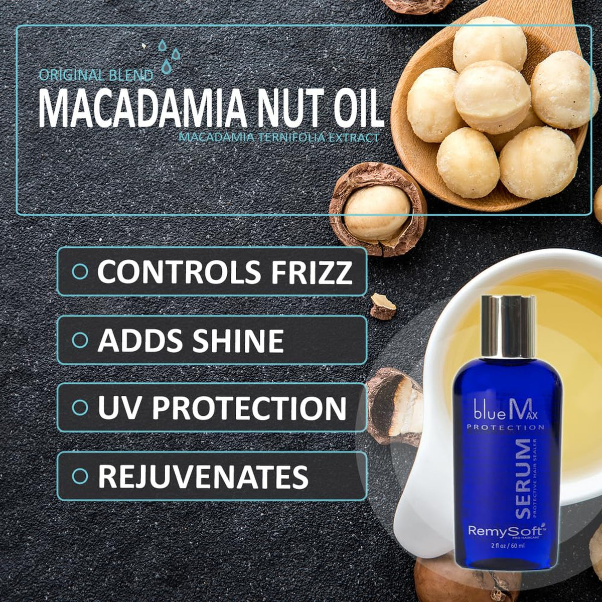 Silicone Hair Serum for Extensions, Weaves & Wigs