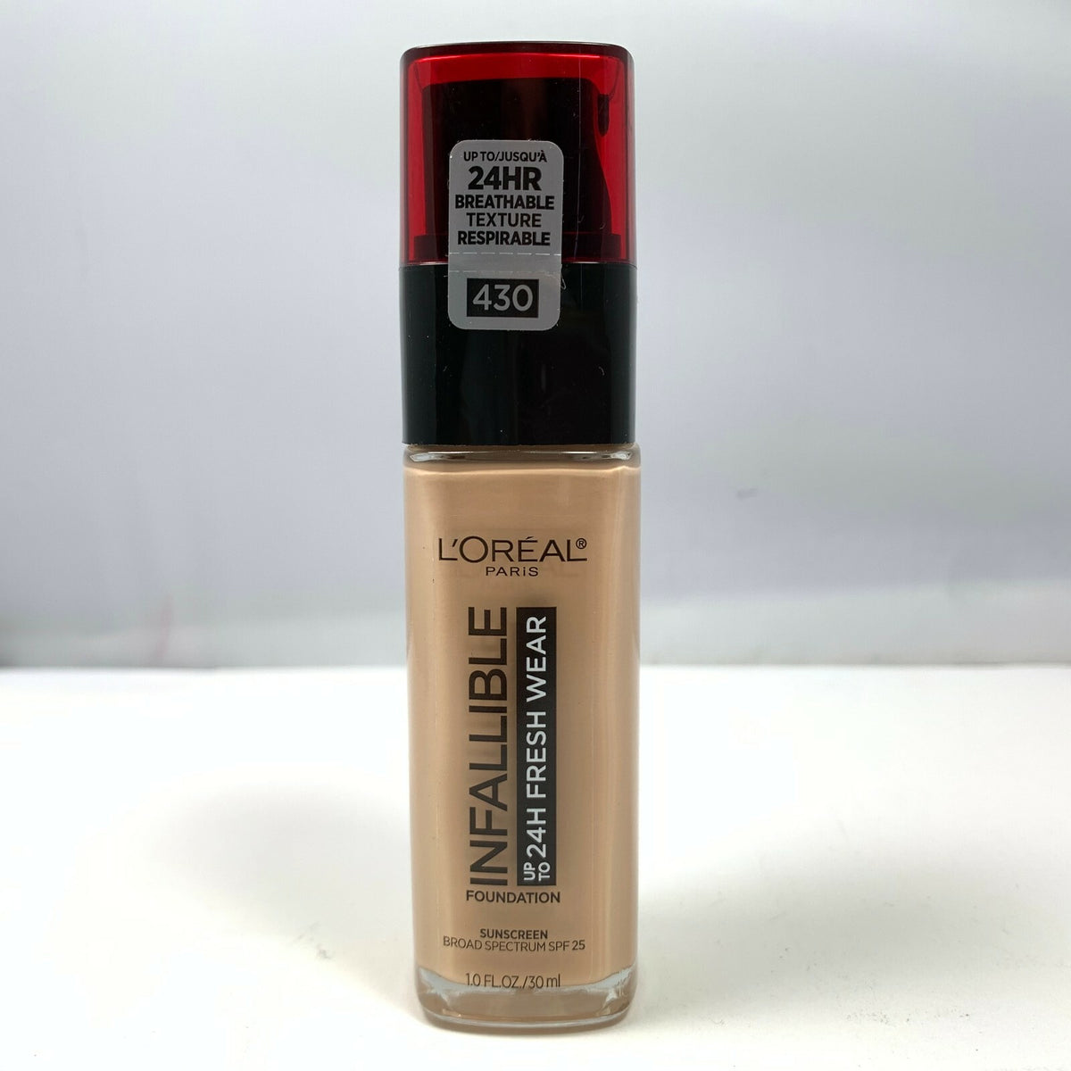Long-Lasting Infallible Foundation SPF25 - 24 Hour Wear, Multiple Shades