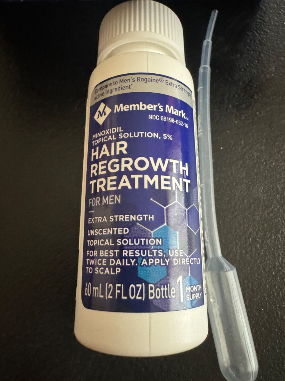 5% Minoxidil Topical Hair Regrowth Treatment for Men