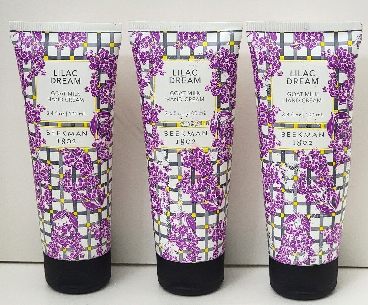 Goat Milk Hand Cream 3.4 fl oz - 3 Pack, Multiple Scents