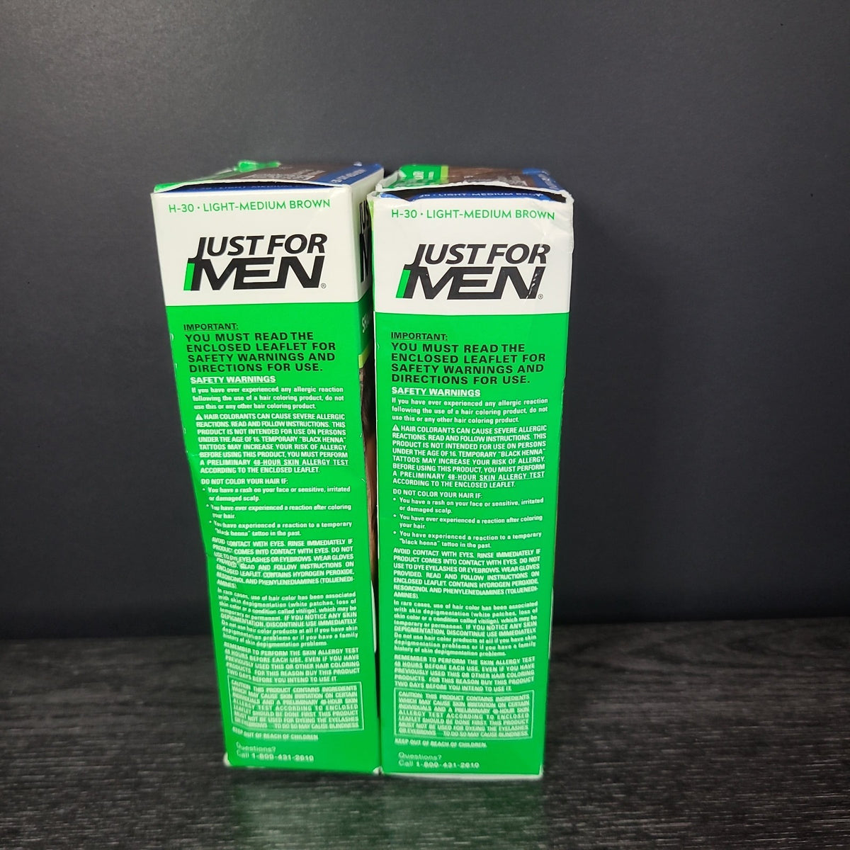 Shampoo-In Hair Color H-30 Light Medium Brown - 2 Pack