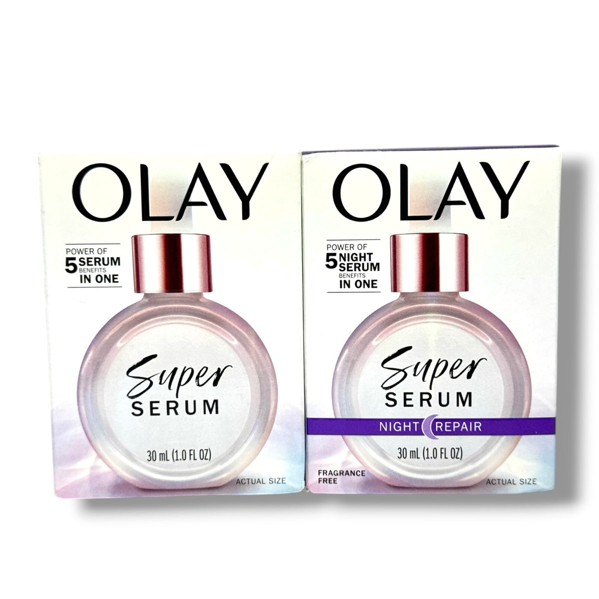 Olay Super Serum Night Repair Face Serum - Set of 2 30ml / 1oz