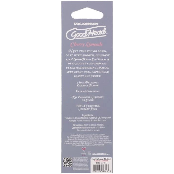 Moisturizing Lip Balm with Flavors - Cruelty-Free & Paraben-Free, 0.5 oz