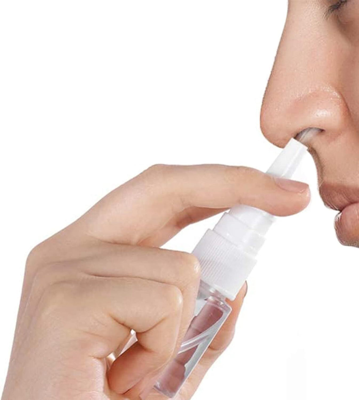3 Pack Reusable Nasal Spray Bottles - Mist Spray, Leak-Proof, 10ml