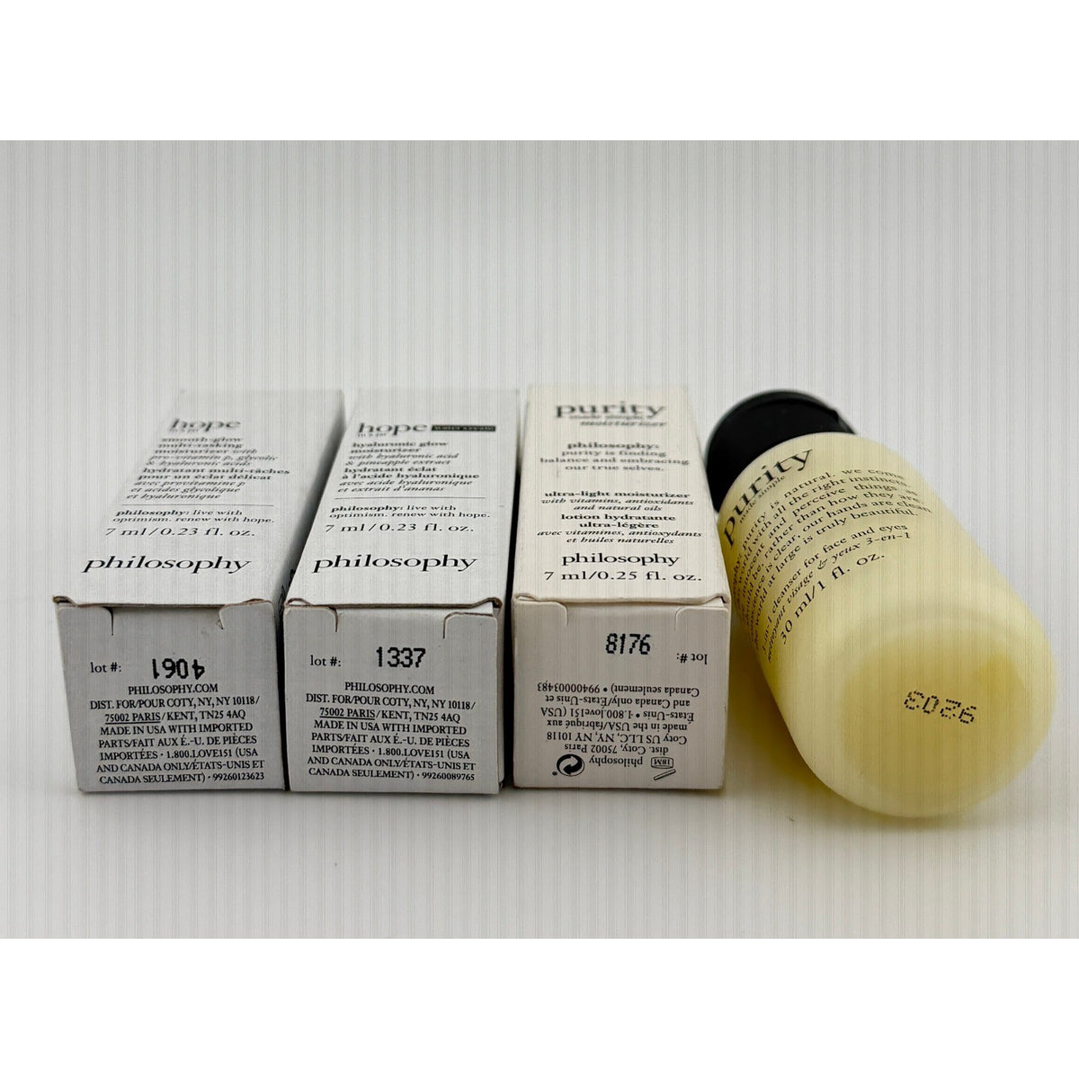 Travel Size Skincare Set with Purity Cleanser & Hope in a Jar Moisturizers