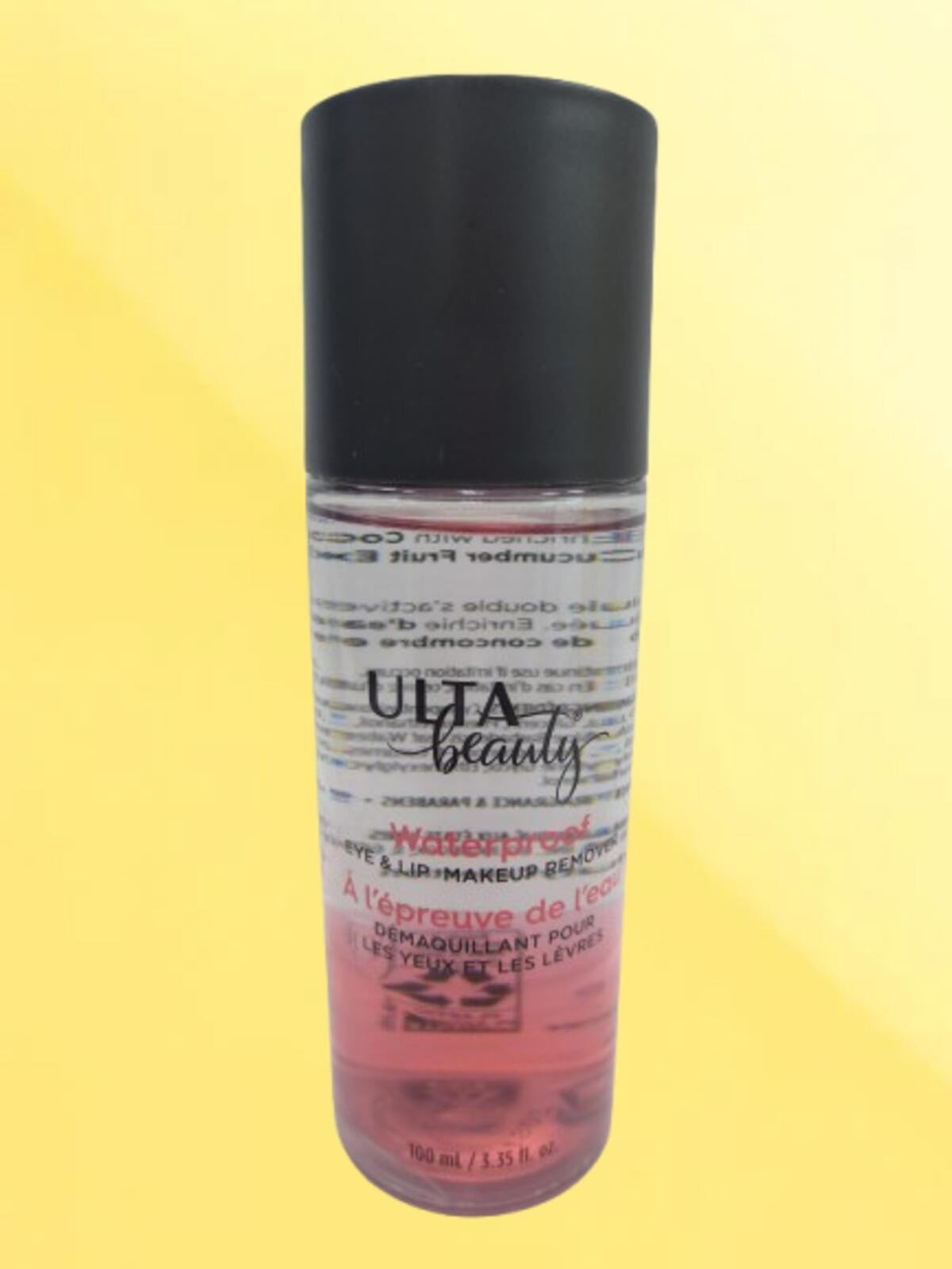 Waterproof Eye and Lip Makeup Remover 3.35 oz Set of 2 - Gentle & Effective