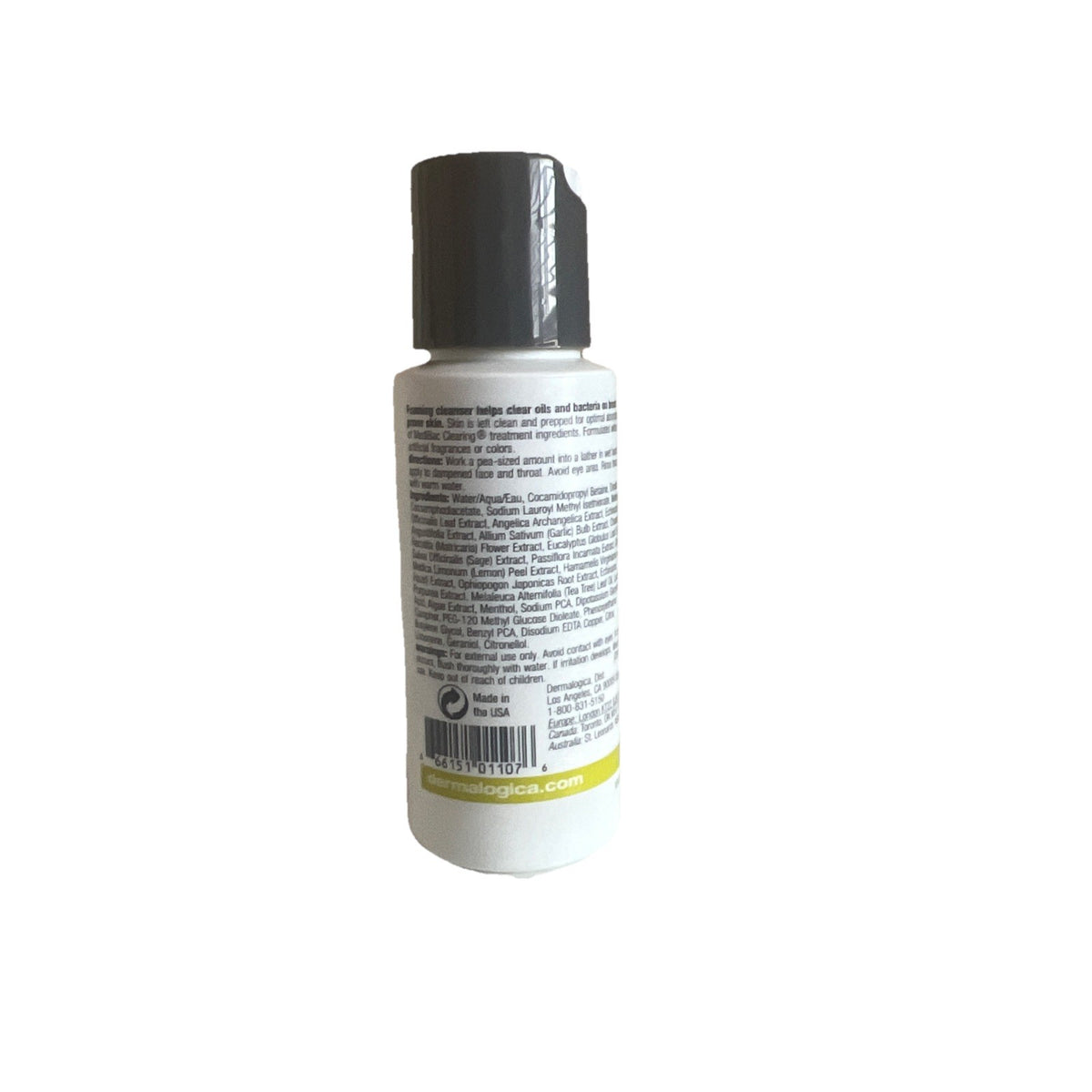 Dermalogica mediBac Clearing Skin Wash 1.7 Oz - Acne & Blemish Treatment