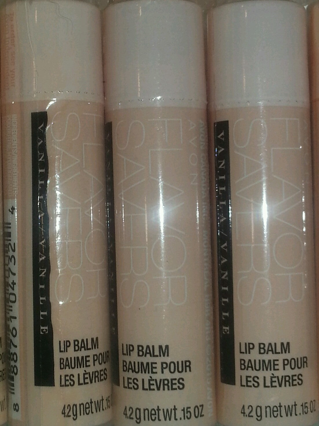 Vanilla Lip Balm Set - Lot of 10 Moisturizing Lip Care 0.15 oz