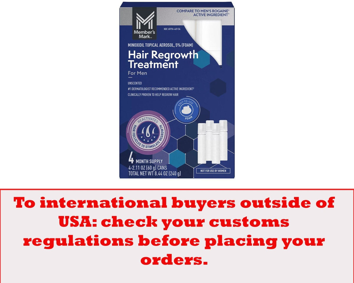 Hair Regrowth Promoter Foam for Men 60g