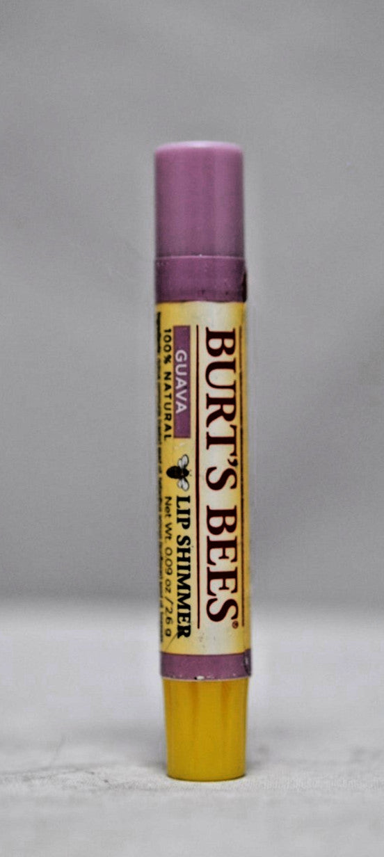 Burt's Bees Lip Shimmer Guava 0.09 Oz Natural Lip Gloss