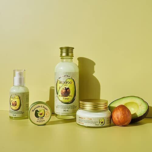 SKINFOOD Avocado Rich Lip Scrub 14g - Removes Dead Skin and