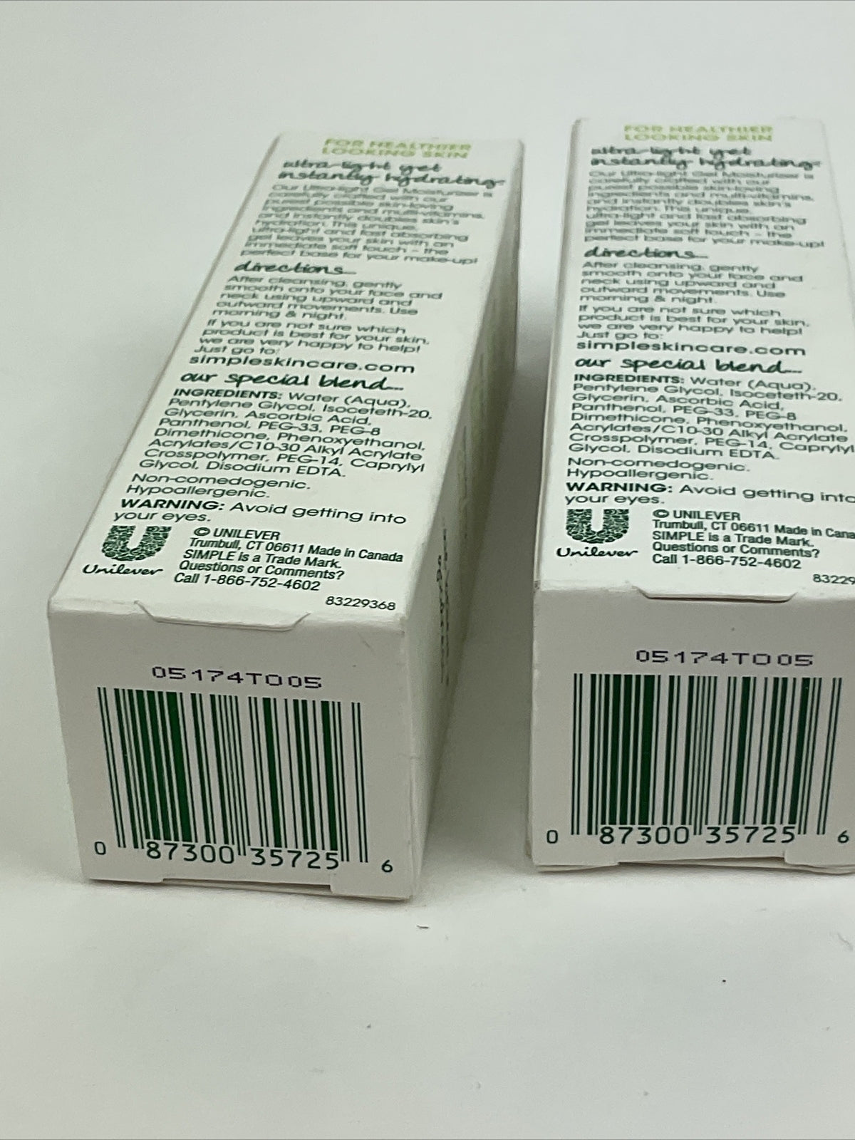 Ultra Light Gel Moisturizer - 1.5 Fl Oz (Pack of 2)