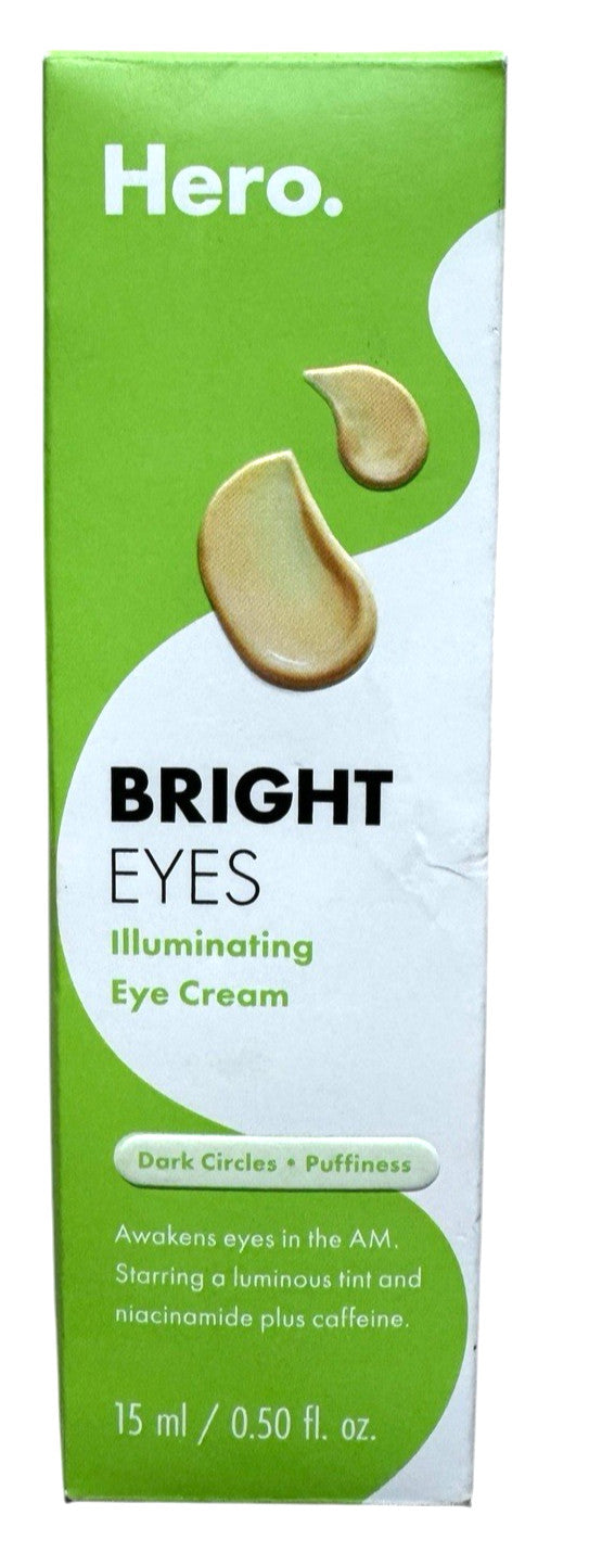 Bright Eyes Illuminating Eye Cream 15mL for Tired Eyes - Full Size