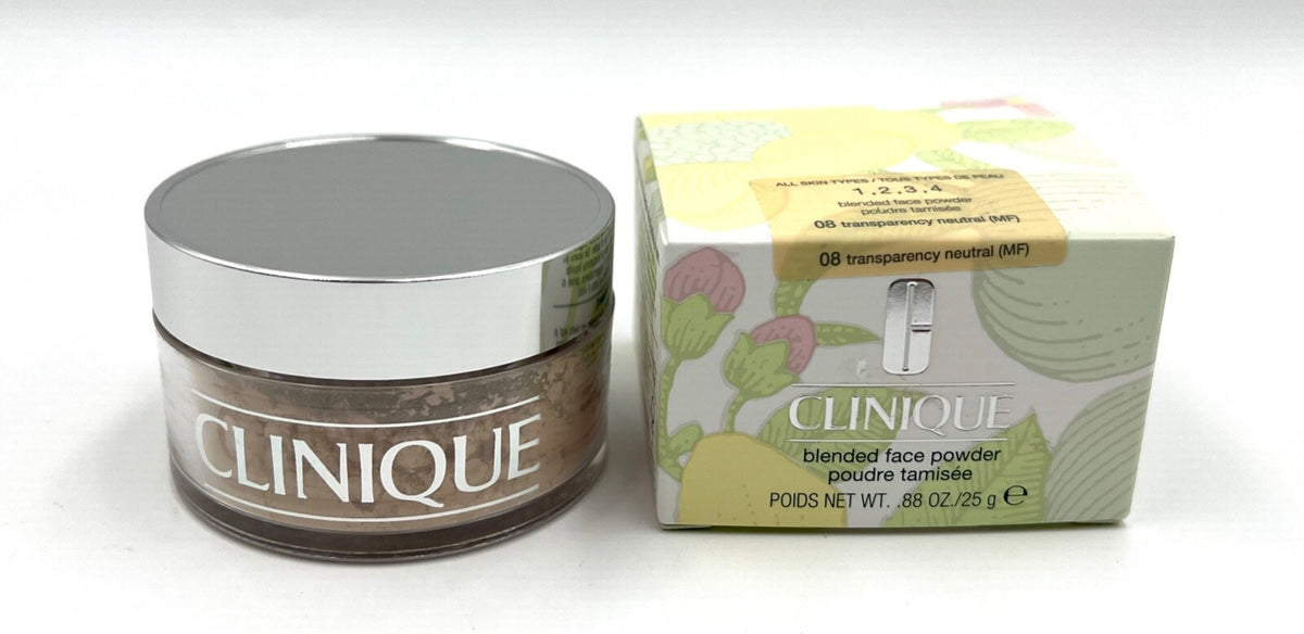 Clinique Blended Face Powder 08 Neutral Transparency 0.88 oz / 25g
