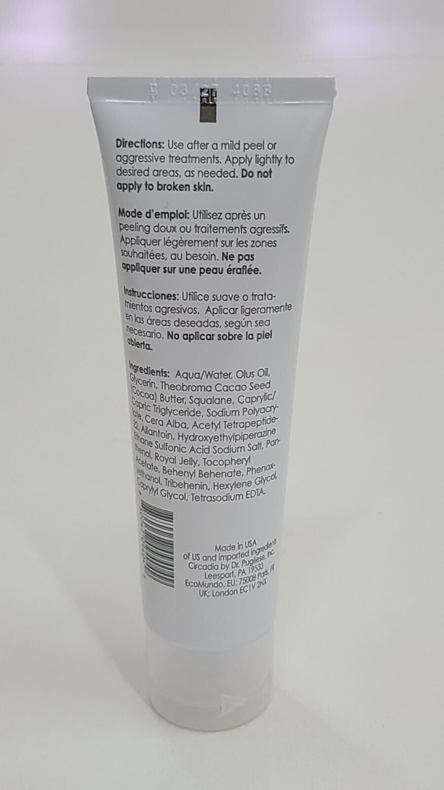 Circadia Post Peel Balm - 2 fl oz Soothing Skin Recovery Treatment
